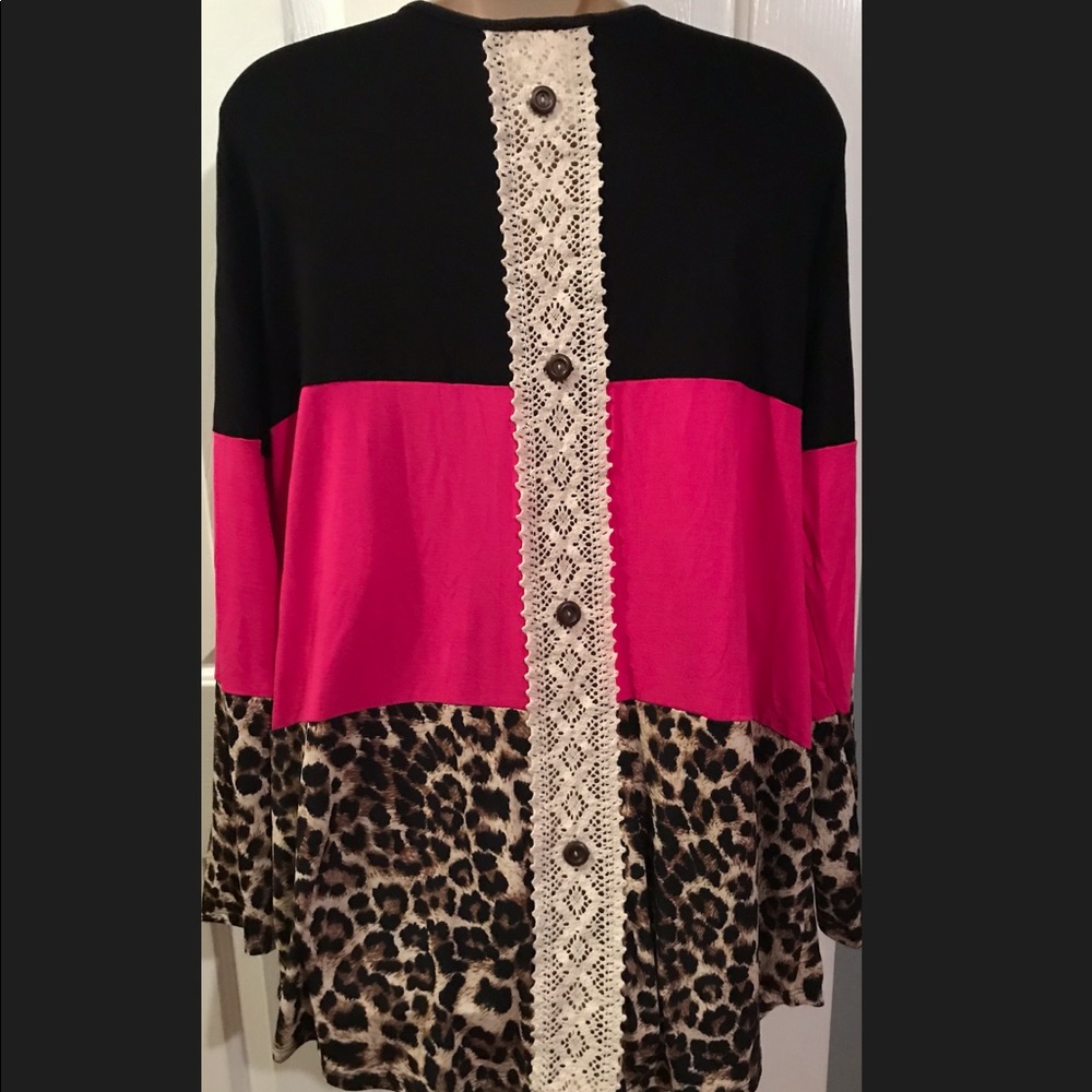 Tri Color Tunic - Picture 2 of 2